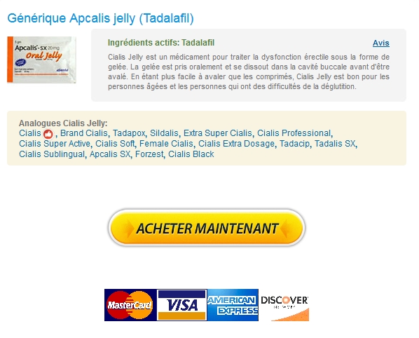 apcalis oral jelly Achat Apcalis jelly En Ligne Europe. Options de paiement flexibles. Remise