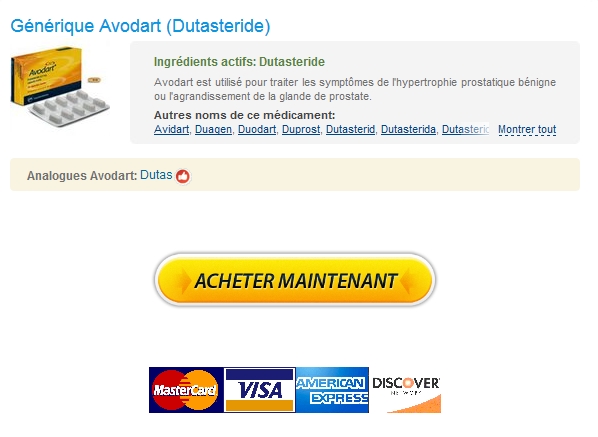 Achat Avodart 0.5 mg En Ligne – Livraison gratuite Airmail Ou Courier – Garantie de remboursement