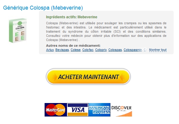 colospa Pharmacie Approuvé * Prix Du Mebeverine En France * Airmail Expédition
