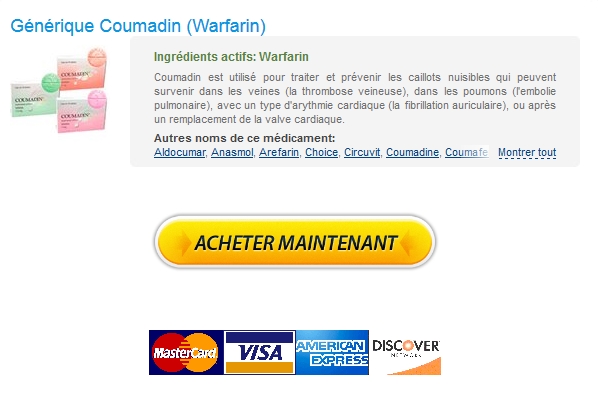 coumadin Coumadin 5 mg Le Prix Discount Online Pharmacy Livraison dans le monde rapide