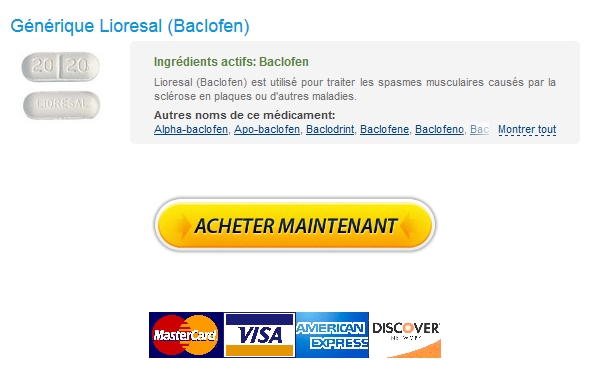 lioresal Baclofen En Ligne France Commande rapide Livraison Meilleure offre sur Generics