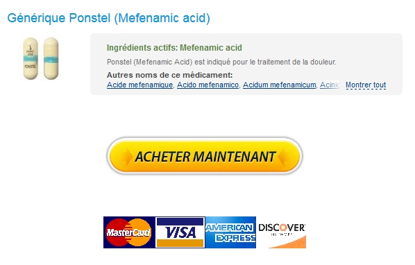 ponstel Discount Online Pharmacy Vente Ponstel 250 mg En Pharmacie Livraison gratuite Airmail Ou Courier