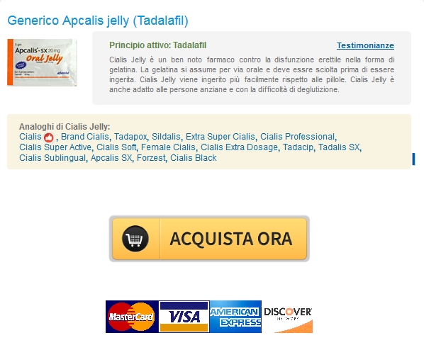 apcalis oral jelly Sconto Tadalafil 20 mg In linea / Affidabile, veloce e sicuro / Cheap Canadian Online Pharmacy