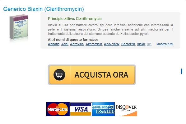 biaxin # 1 Farmacia online Clarithromycin 500 mg Ordine In linea Sconti e spedizione gratuita Applicata