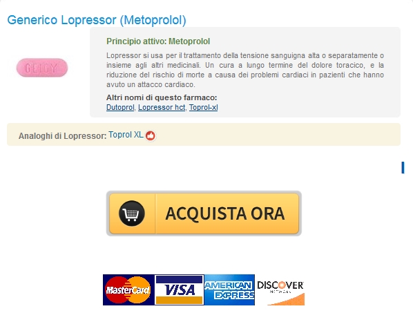 lopressor No Prescription Online Pharmacy / Lopressor 50 mg Il costo di Generico / Consegna rapida