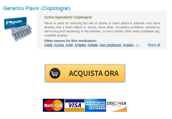 plavix # 1 Farmacia online * Acquista Plavix 75 mg Generico * Spediamo con lo SME, Fedex, UPS e Altro
