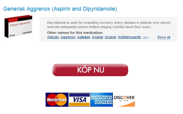 aggrenox Billigaste priserna någonsin / Generisk Aspirin and Dipyridamole Billig / Apotek