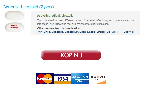 linezolid Inköp Piller 600 mg Linezolid   Generiska läkemedel utan recept